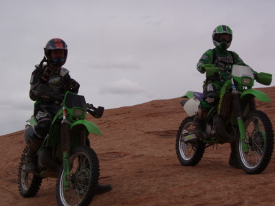 Lee and Zander in Moab